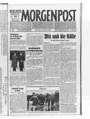 Berliner Morgenpost vom 05.12.1933