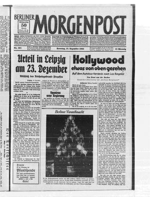 Berliner Morgenpost vom 17.12.1933