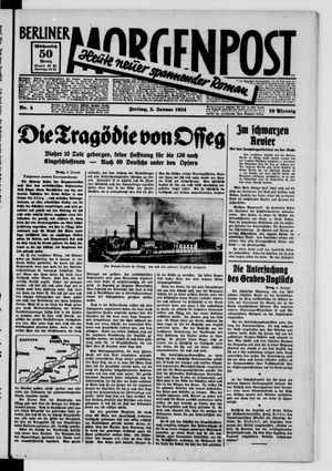 Berliner Morgenpost vom 05.01.1934