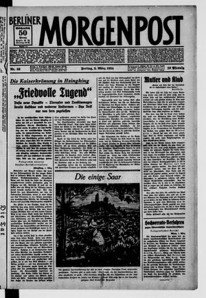 Berliner Morgenpost vom 02.03.1934