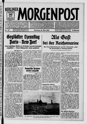Berliner Morgenpost vom 29.05.1934
