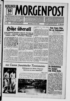 Berliner Morgenpost vom 03.06.1934