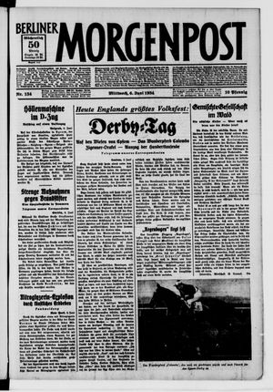 Berliner Morgenpost vom 06.06.1934