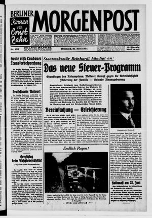 Berliner Morgenpost vom 27.06.1934