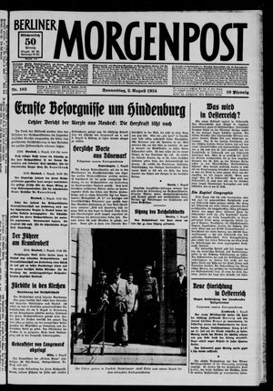 Berliner Morgenpost vom 02.08.1934