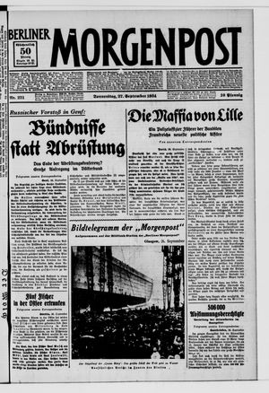 Berliner Morgenpost vom 27.09.1934