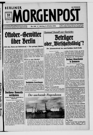 Berliner Morgenpost vom 05.10.1934