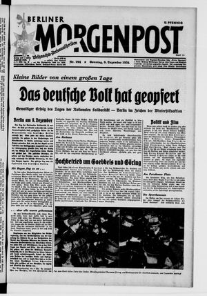 Berliner Morgenpost vom 09.12.1934
