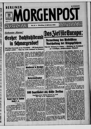 Berliner Morgenpost vom 05.02.1935