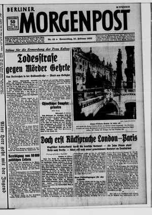 Berliner Morgenpost vom 21.02.1935