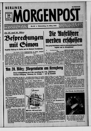 Berliner Morgenpost vom 14.03.1935