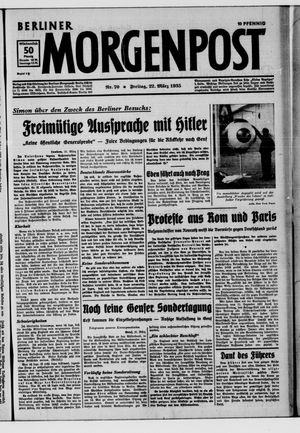 Berliner Morgenpost vom 22.03.1935