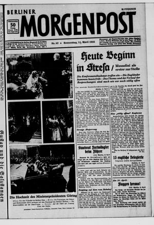 Berliner Morgenpost vom 11.04.1935