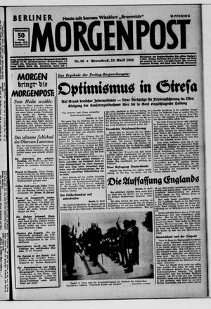 Berliner Morgenpost vom 13.04.1935