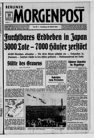 Berliner Morgenpost vom 23.04.1935