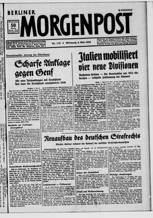 Berliner Morgenpost vom 08.05.1935