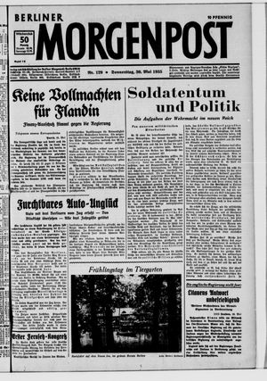 Berliner Morgenpost on May 30, 1935