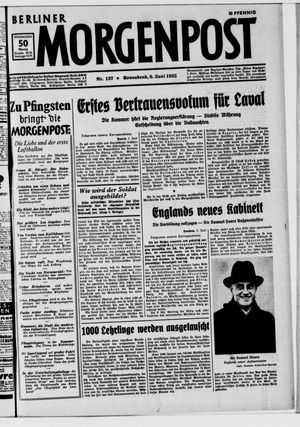 Berliner Morgenpost vom 08.06.1935
