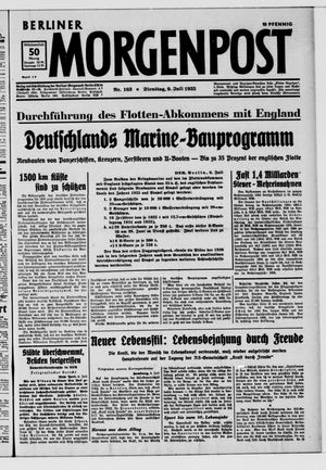Berliner Morgenpost vom 09.07.1935