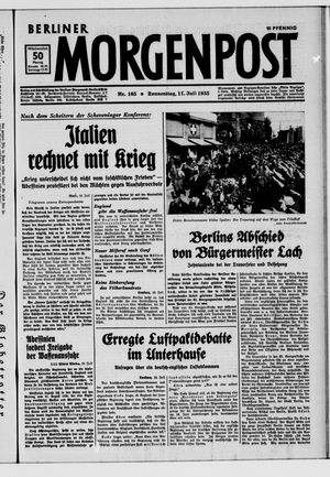 Berliner Morgenpost on Jul 11, 1935