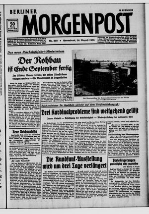 Berliner Morgenpost vom 24.08.1935
