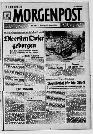 Berliner Morgenpost vom 25.08.1935