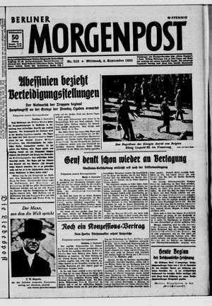 Berliner Morgenpost vom 04.09.1935