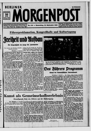 Berliner Morgenpost on Sep 12, 1935