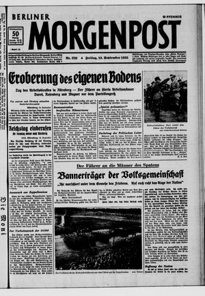Berliner Morgenpost on Sep 13, 1935