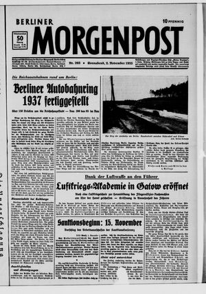 Berliner Morgenpost vom 02.11.1935