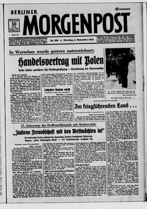 Berliner Morgenpost vom 05.11.1935