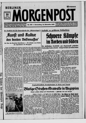 Berliner Morgenpost vom 14.11.1935