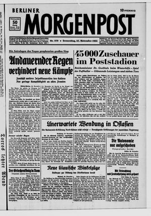 Berliner Morgenpost vom 21.11.1935