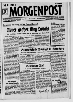 Berliner Morgenpost vom 07.12.1935