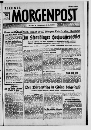 Berliner Morgenpost vom 13.06.1936