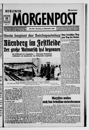 Berliner Morgenpost vom 08.09.1936