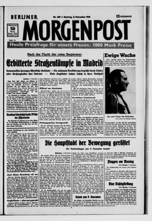 Berliner Morgenpost vom 08.11.1936