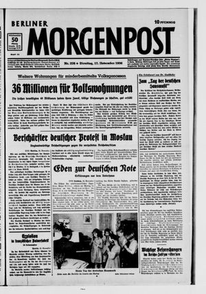 Berliner Morgenpost vom 17.11.1936