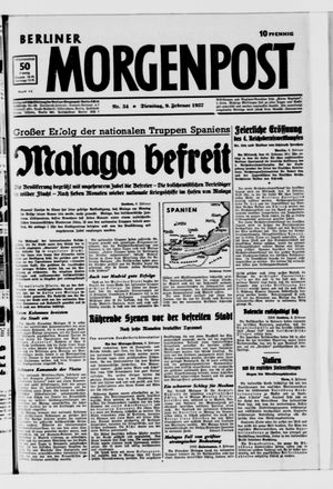 Berliner Morgenpost vom 09.02.1937