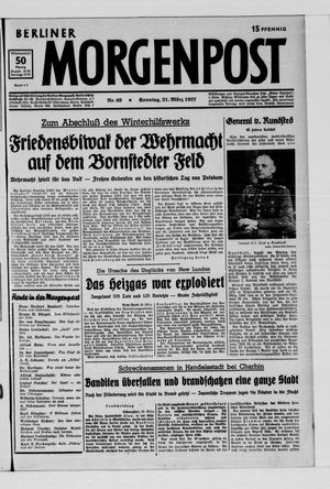 Berliner Morgenpost vom 21.03.1937