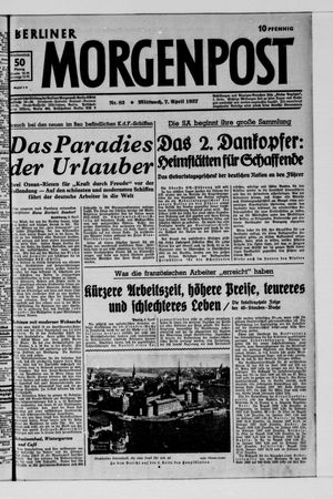 Berliner Morgenpost vom 07.04.1937