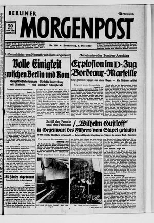 Berliner Morgenpost vom 06.05.1937