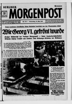 Berliner Morgenpost vom 13.05.1937
