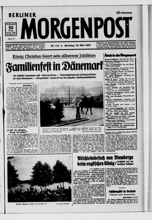 Berliner Morgenpost vom 16.05.1937