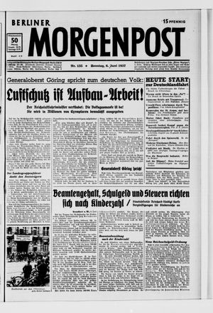 Berliner Morgenpost on Jun 6, 1937