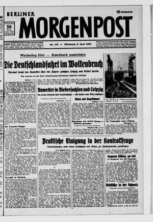 Berliner Morgenpost vom 09.06.1937