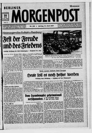 Berliner Morgenpost on Jun 11, 1937