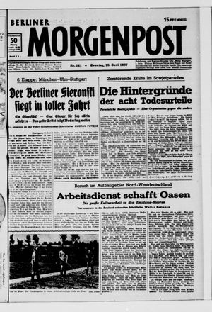 Berliner Morgenpost on Jun 13, 1937