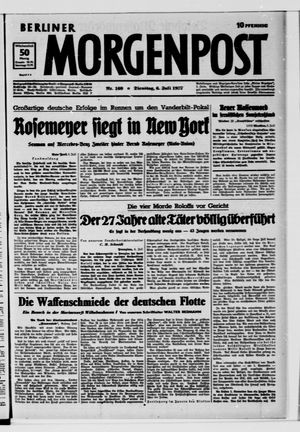 Berliner Morgenpost vom 06.07.1937