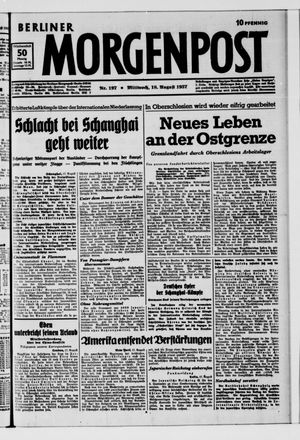 Berliner Morgenpost vom 18.08.1937